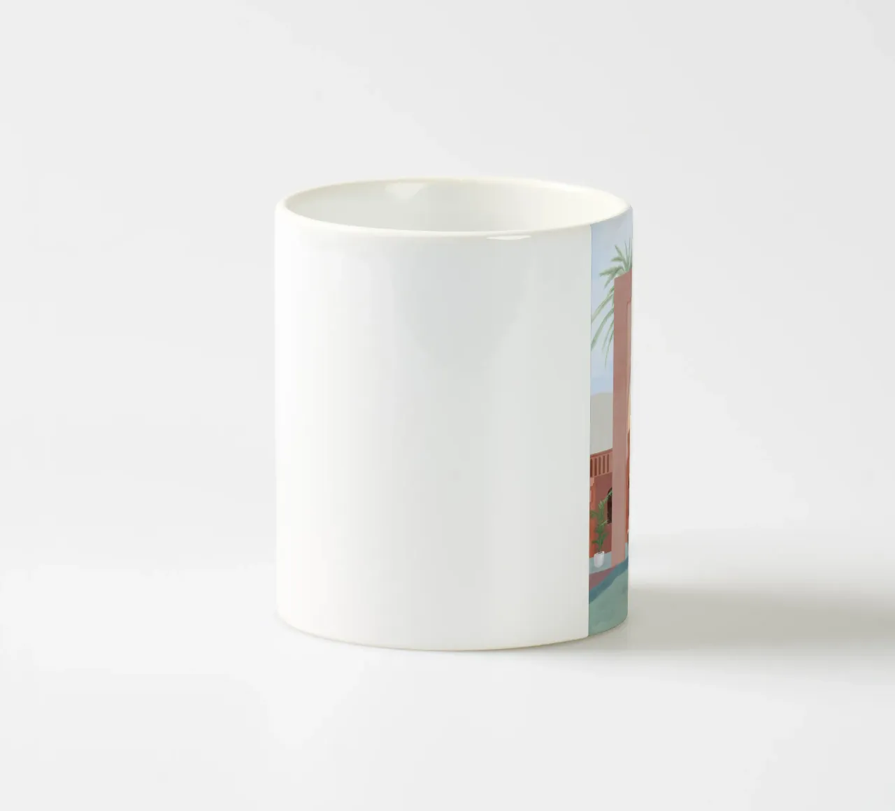 Moroccan Pool ceramic mug by ThingDesign