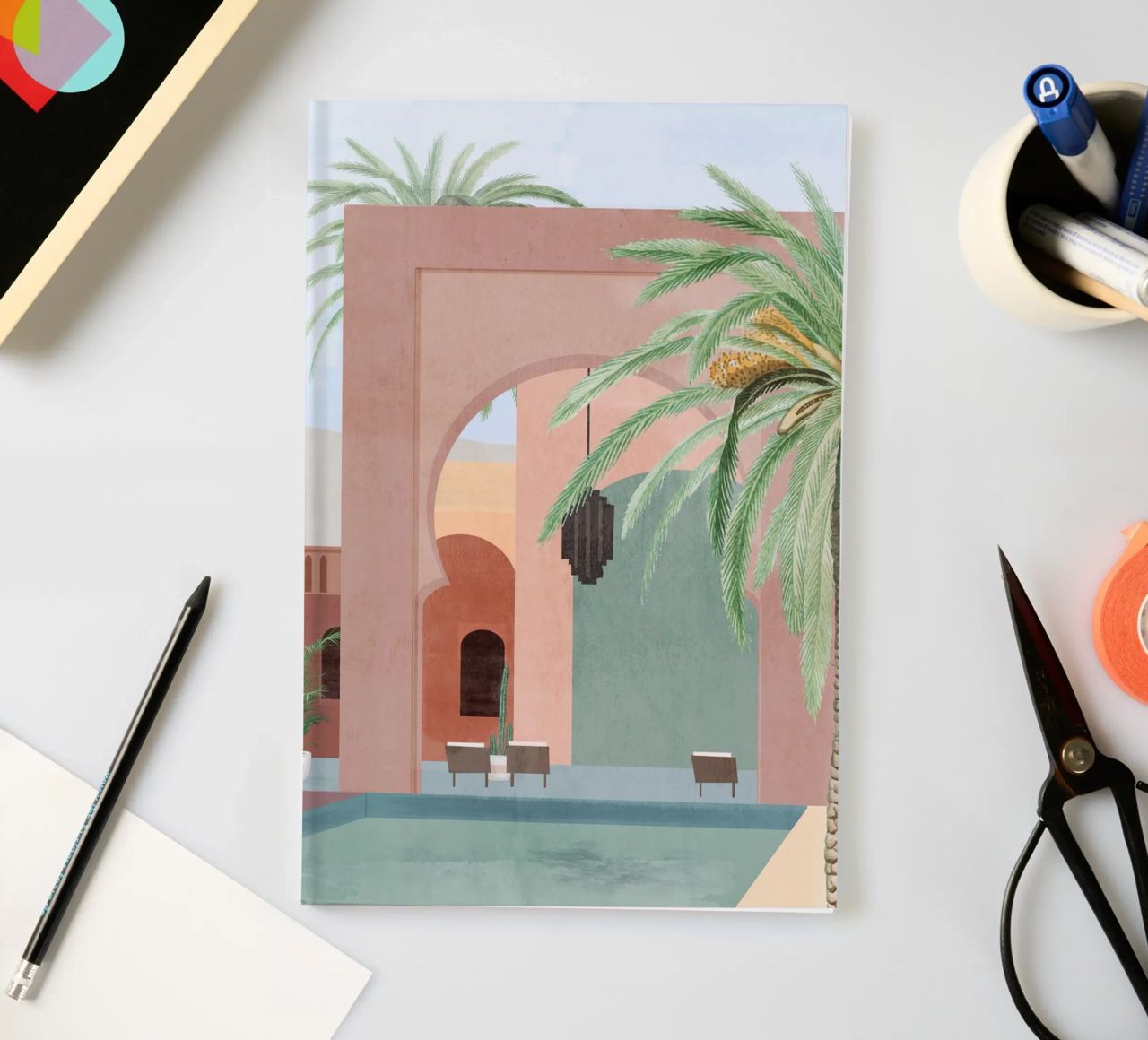 Moroccan Pool notebook by ThingDesign