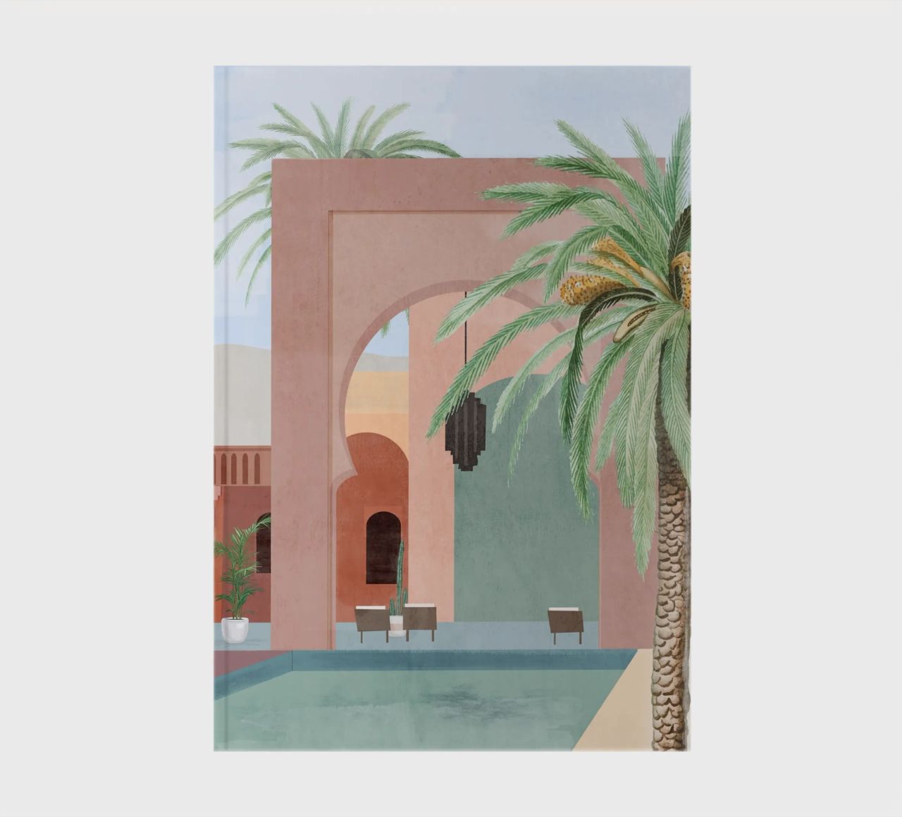 Moroccan Pool notebook by ThingDesign