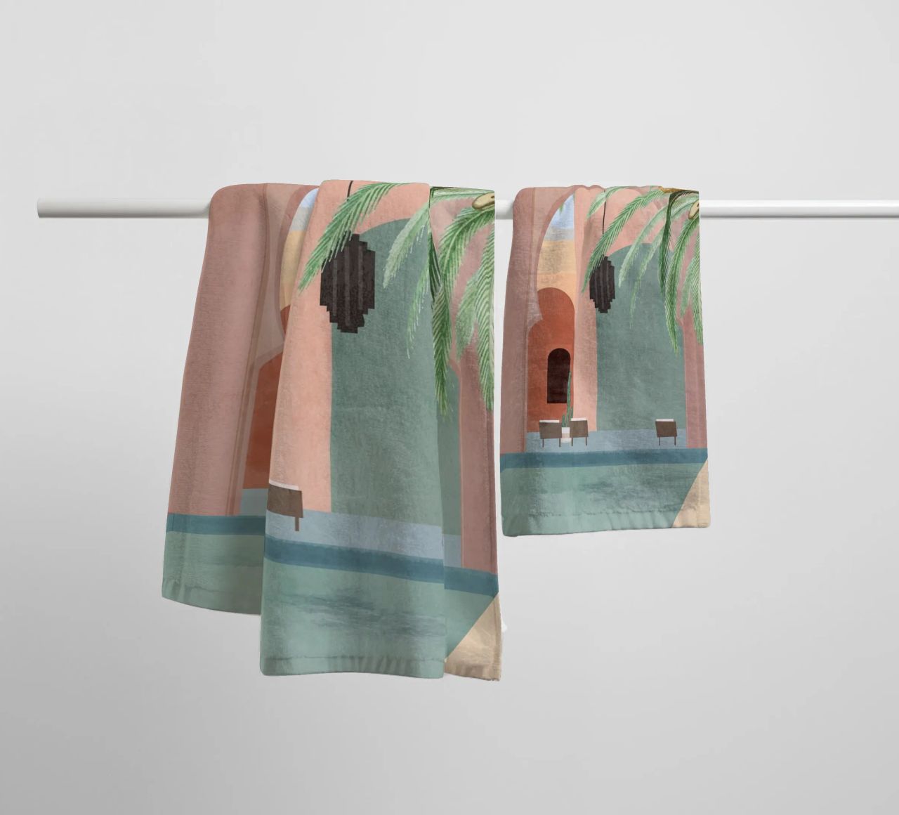 Moroccan Pool towel by ThingDesign