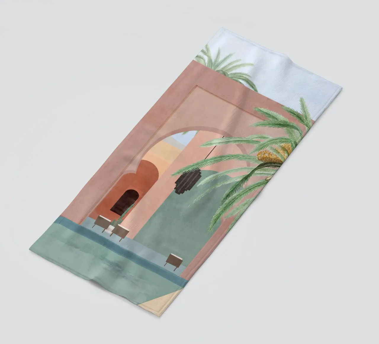 Moroccan Pool product.type.towel-beach common.byCreator ThingDesign