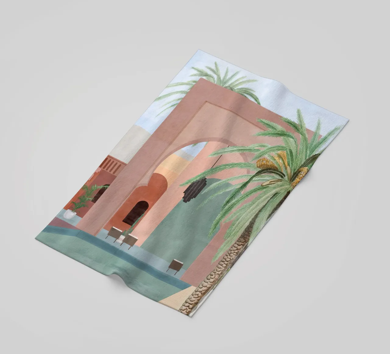 Moroccan Pool telo mare da ThingDesign