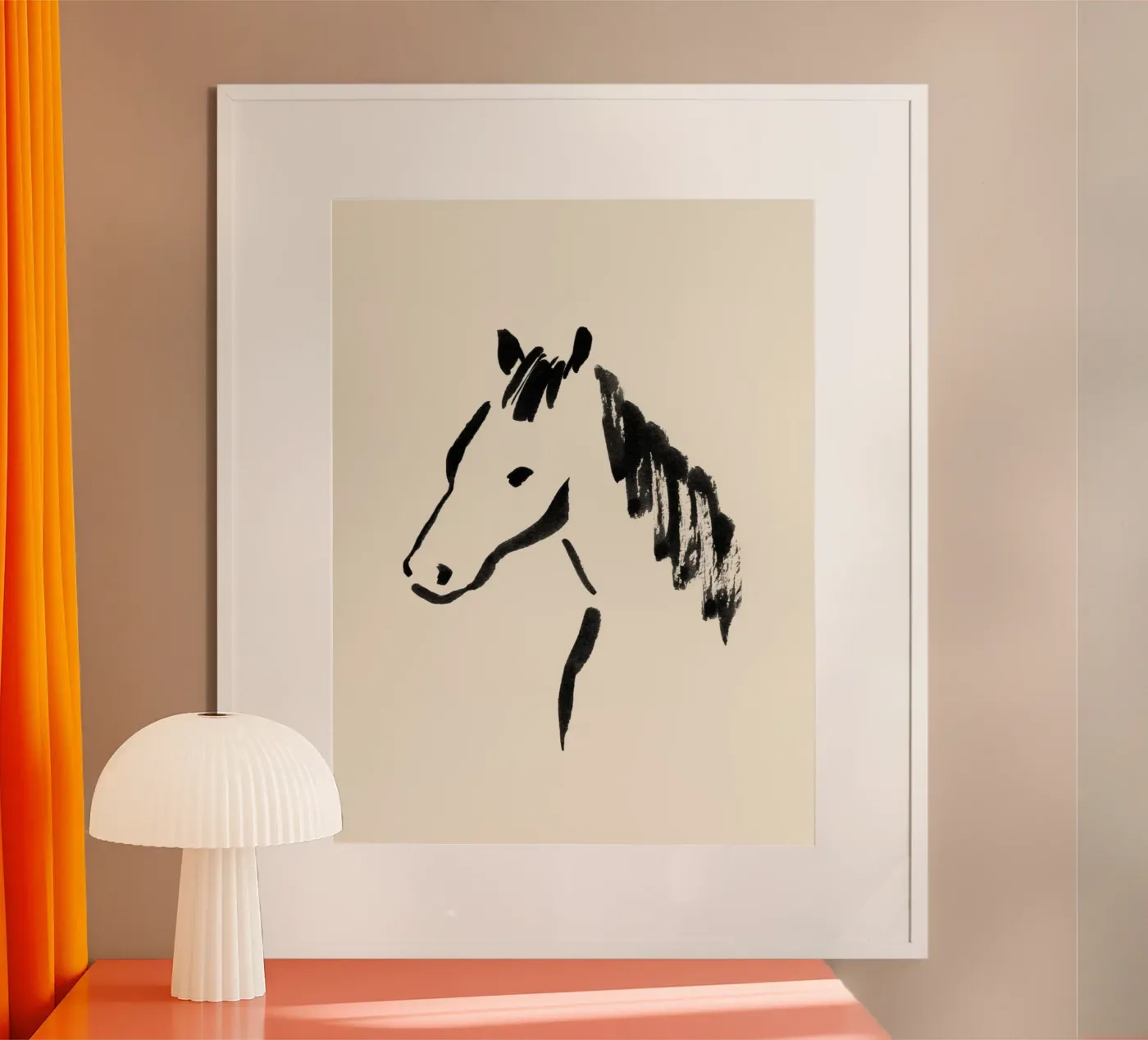 Das Pferd Poster von intemporalis