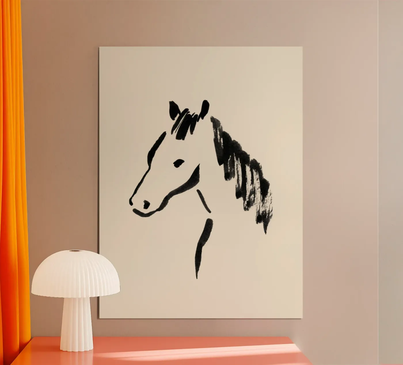Das Pferd Poster von intemporalis