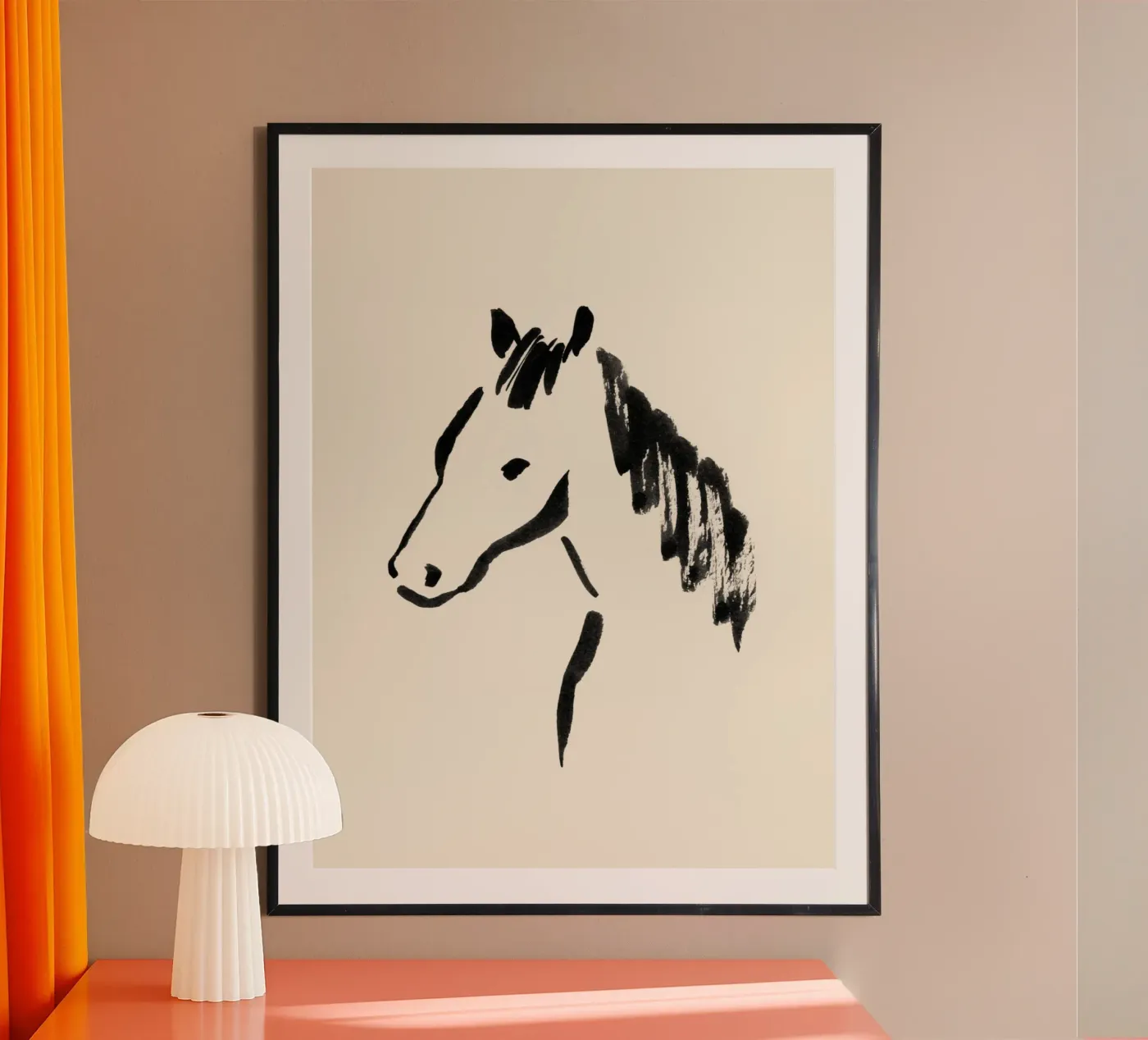 Das Pferd Poster von intemporalis