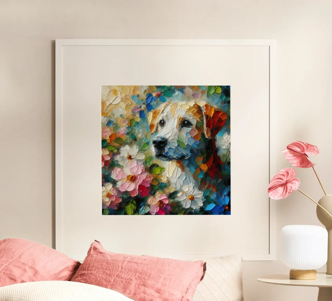 pittura di cani carta hahnemühle da 🎁 ARTVI-SHOP