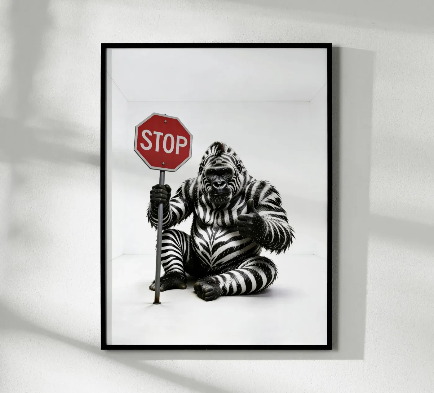 STOP Zebrilla poster da yay