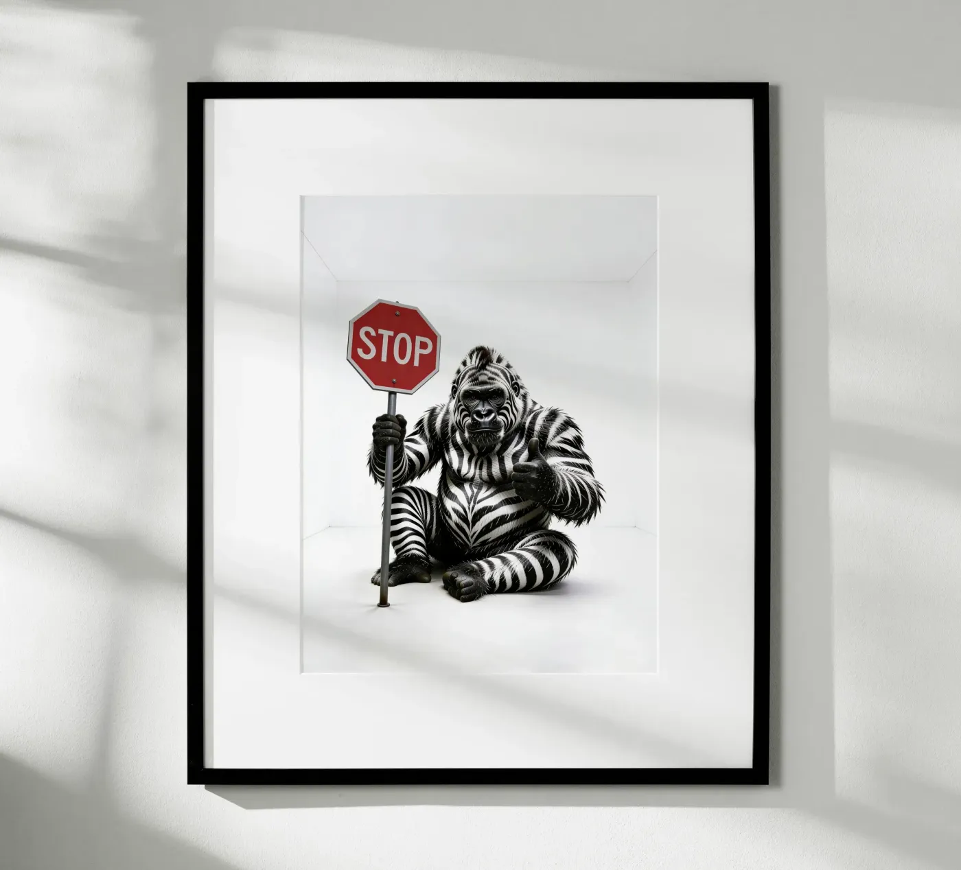 STOP Zebrilla poster da yay