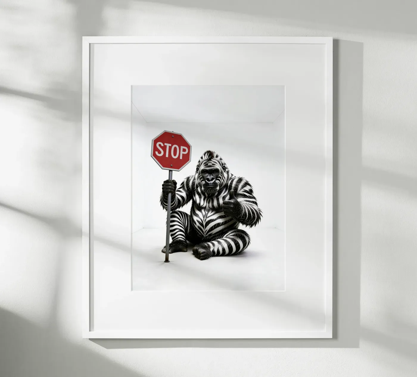 STOP Zebrilla poster da yay