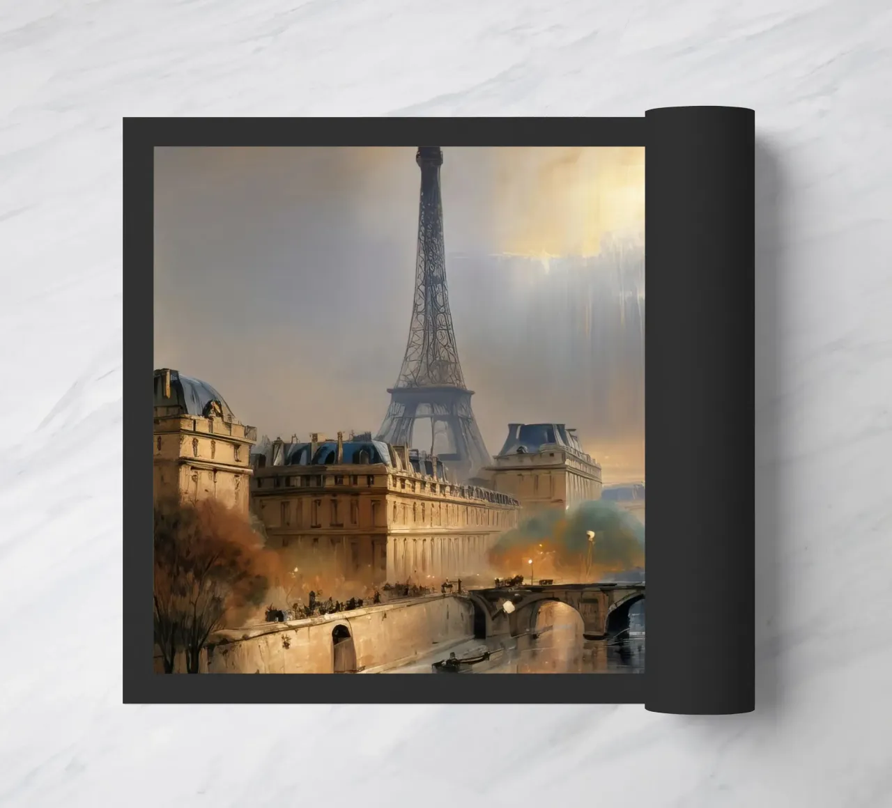 la torre eiffel a parigi zerbino da 🎁 NOBELART