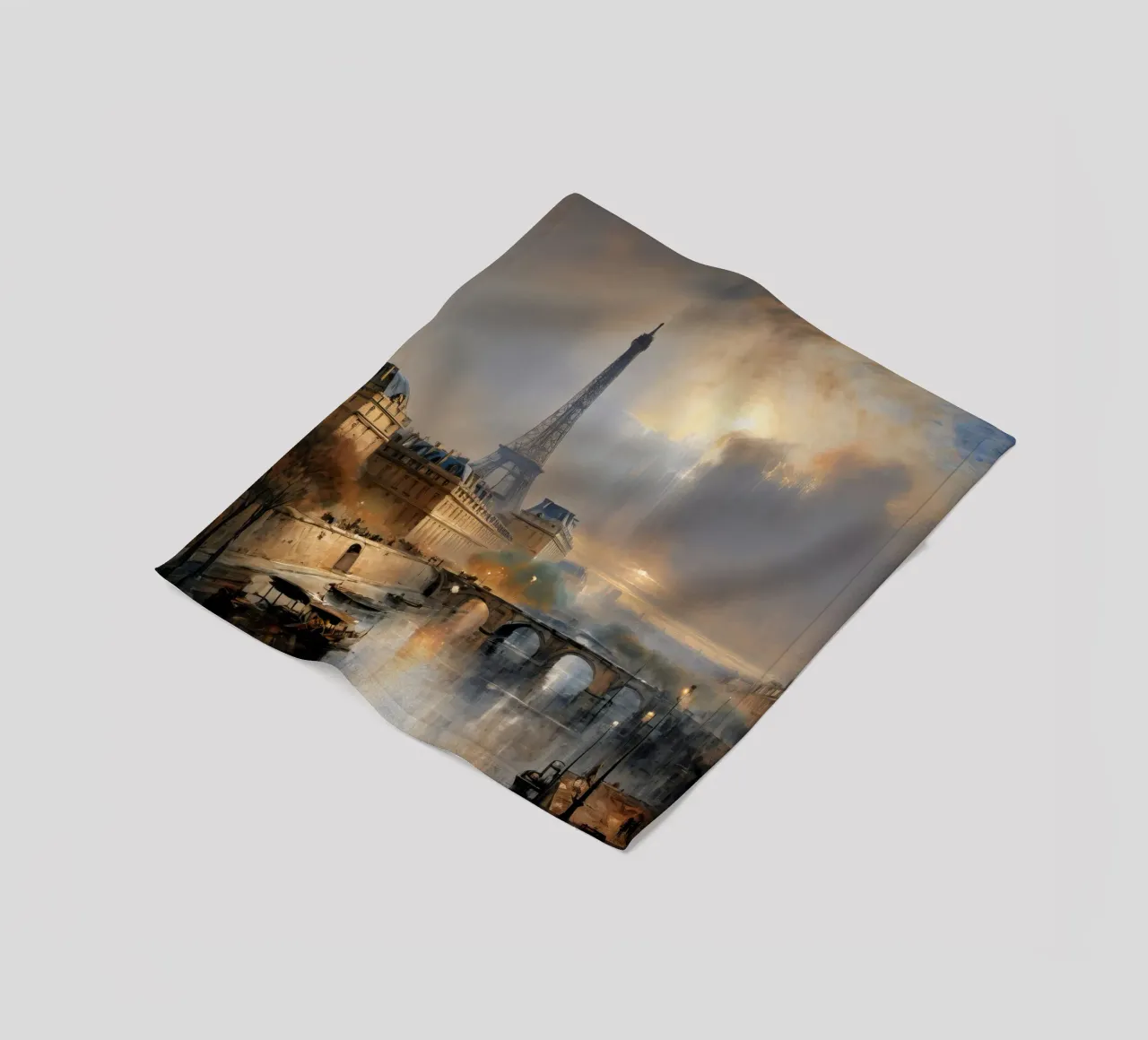 the eiffel tower paris fleece blanket by 🎁 ARTVI-SHOP