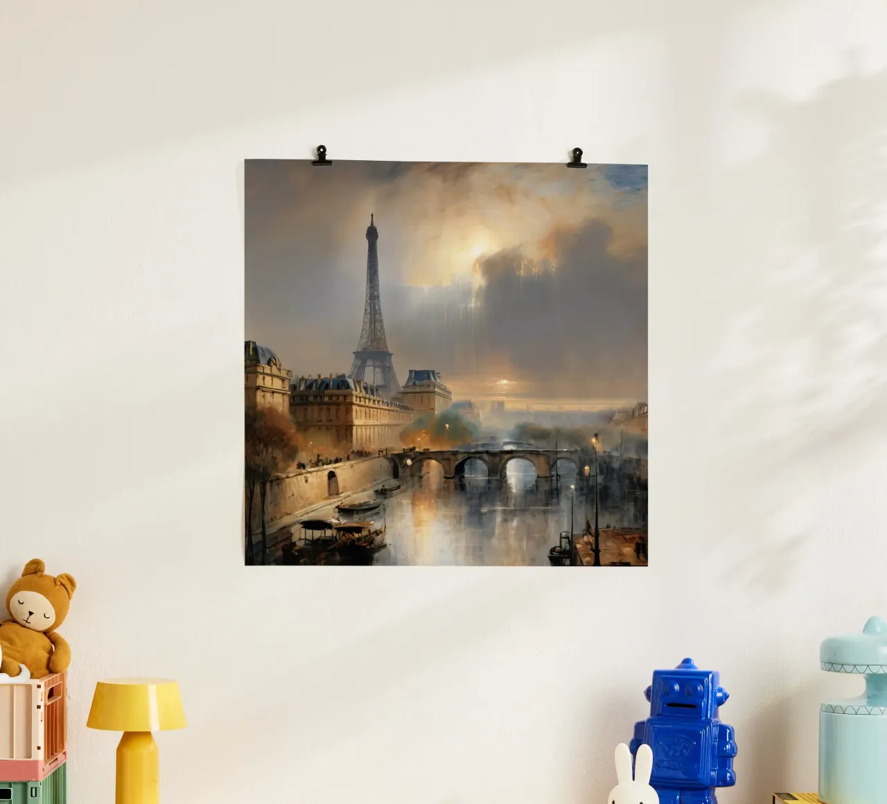 la torre eiffel a parigi poster da 🎁 ARTVI-SHOP