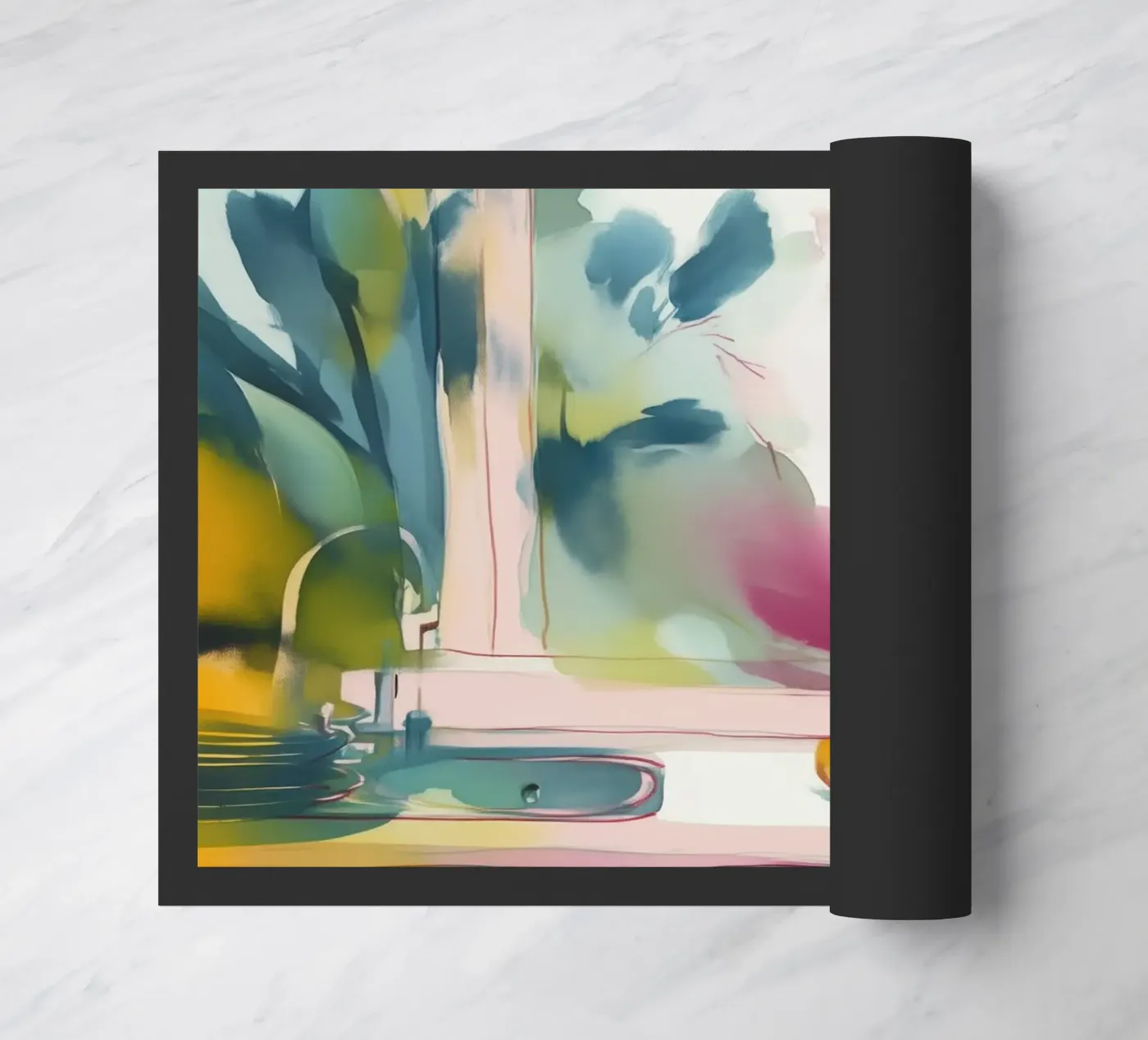 Abstract Kitchen Interior zerbino da Hazia