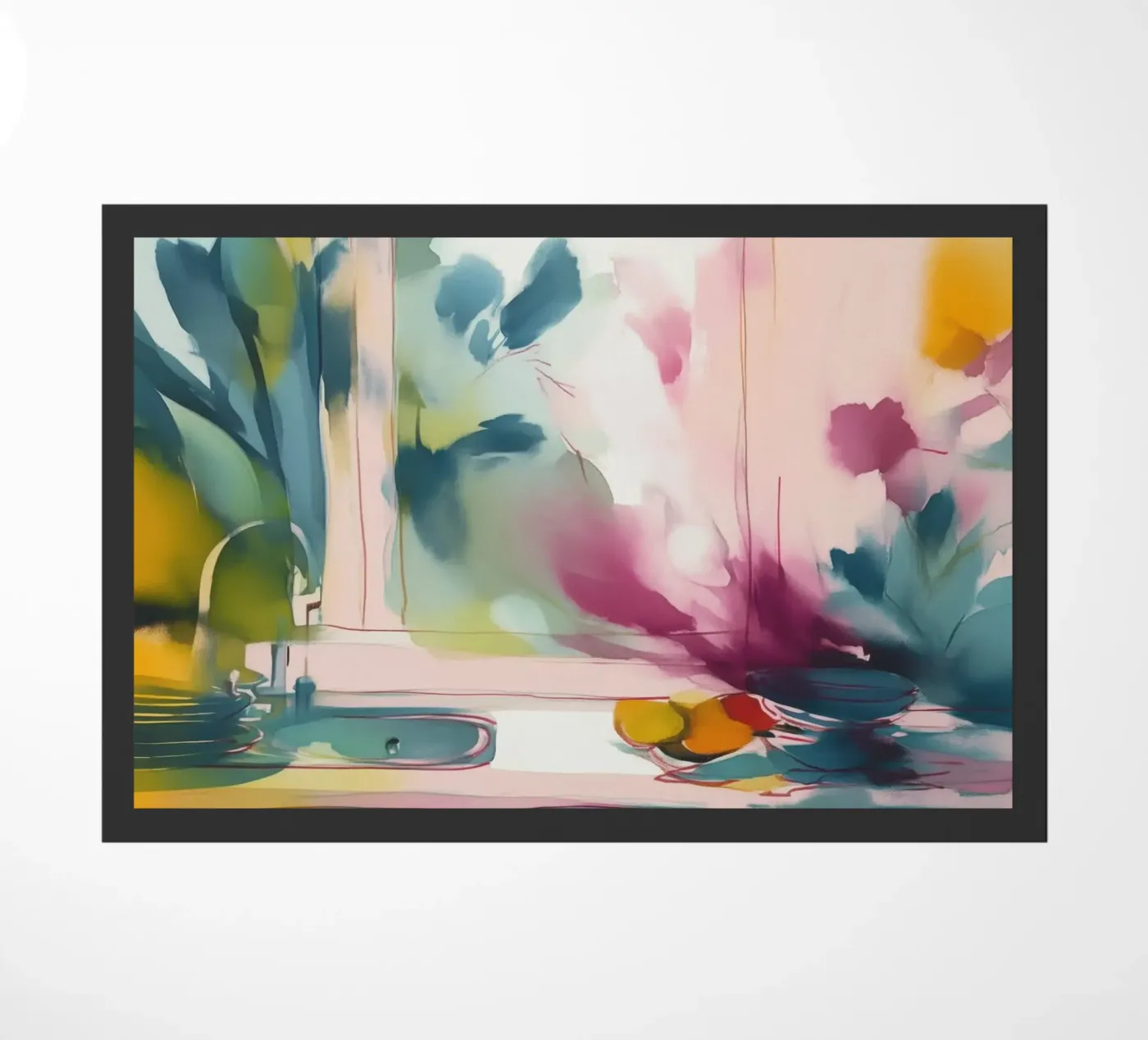Abstract Kitchen Interior zerbino da Hazia