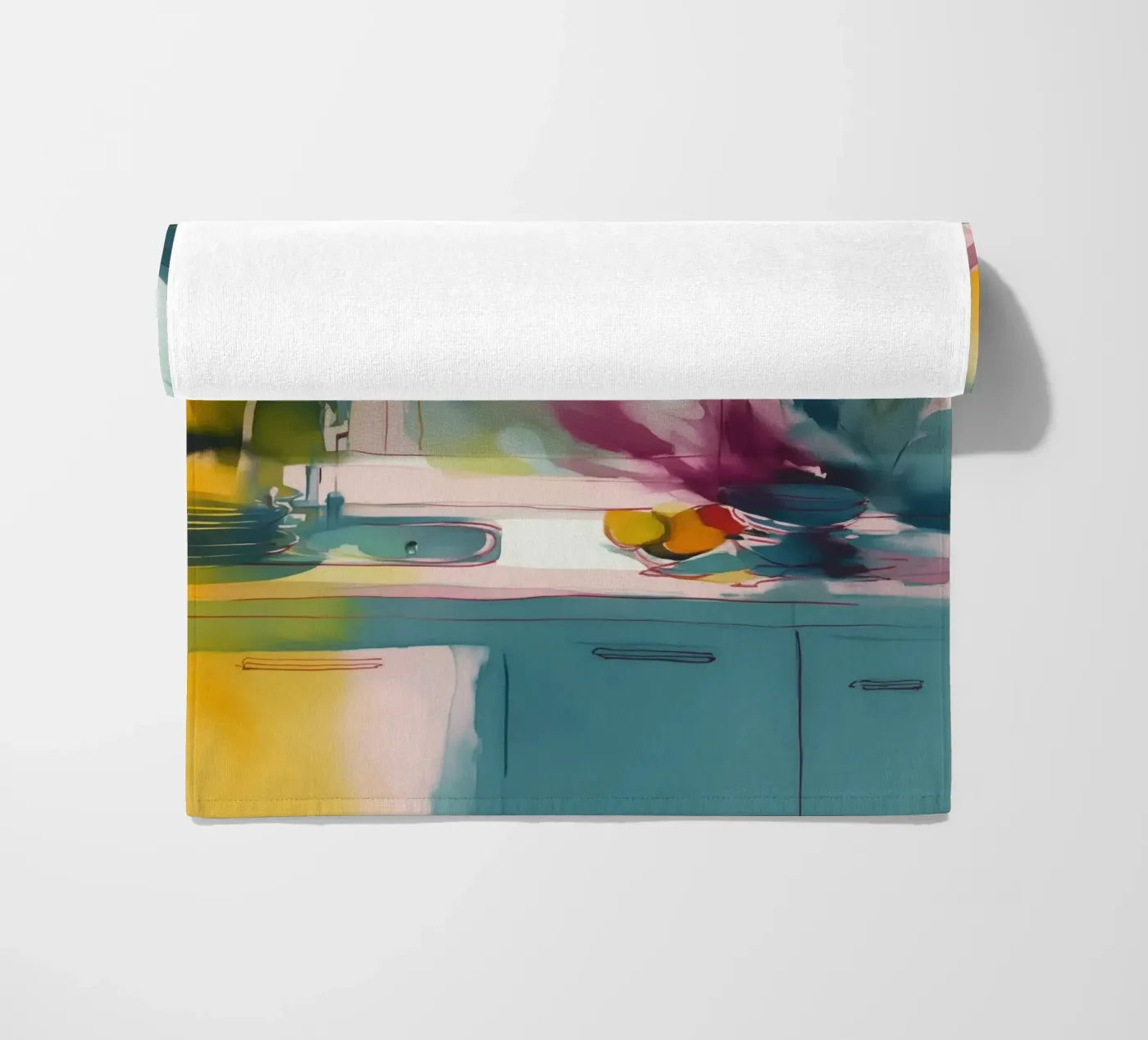 Abstract Kitchen Interior telo mare da Hazia