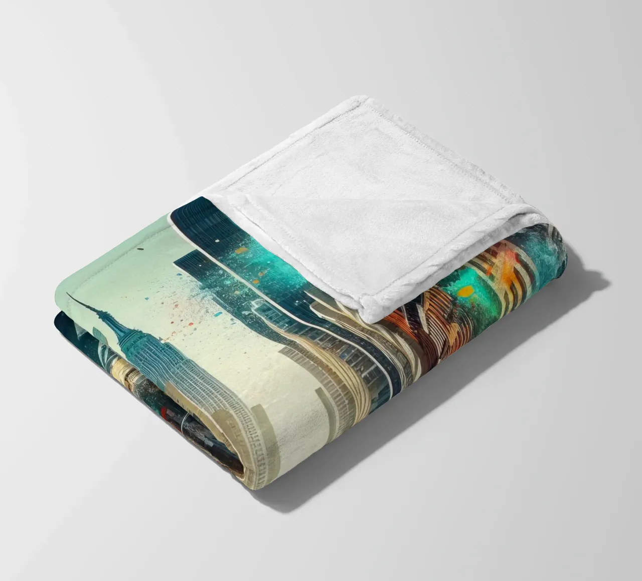 Una strada di New York coperta in pile da 🎁 ARTVI-SHOP