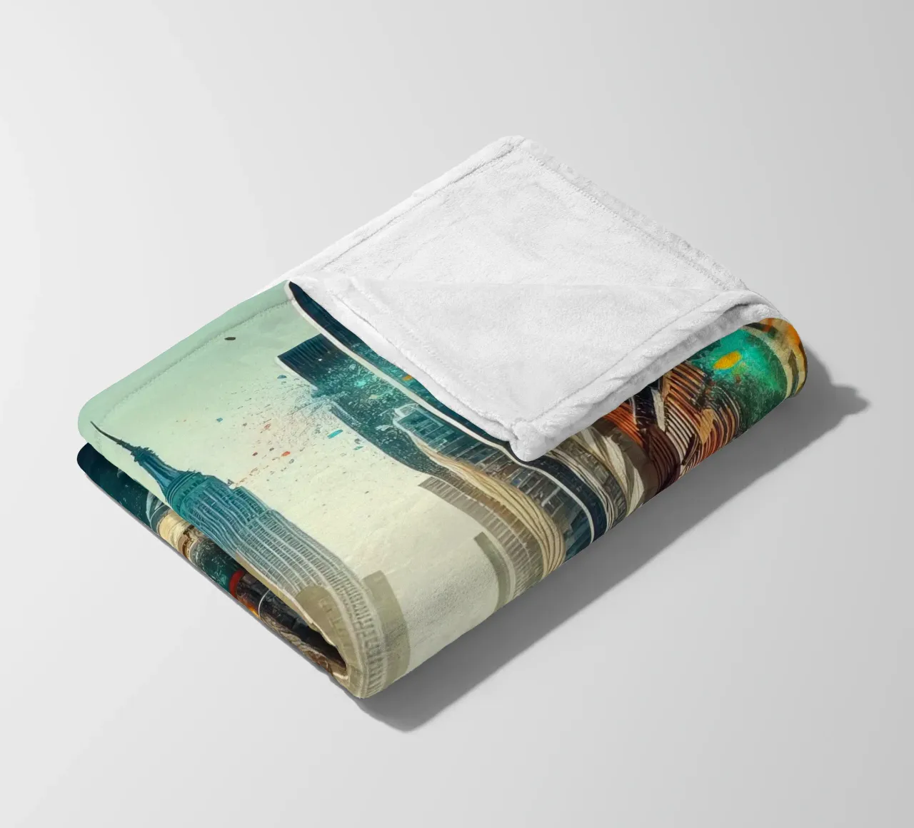 Una strada di New York coperta in pile da 🎁 ARTVI-SHOP