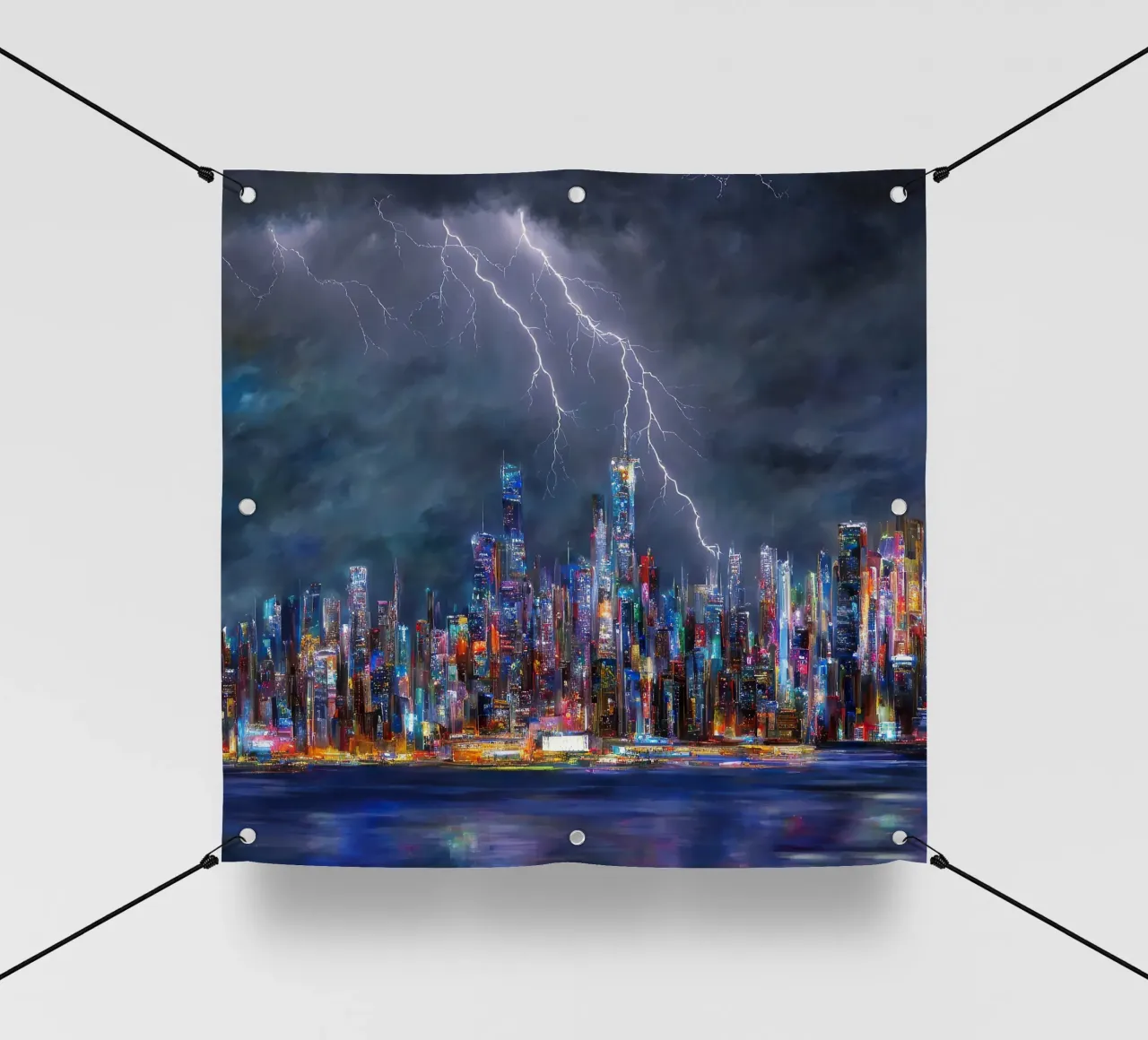 skyline di new york telo in pvc da ARTVI-SHOP