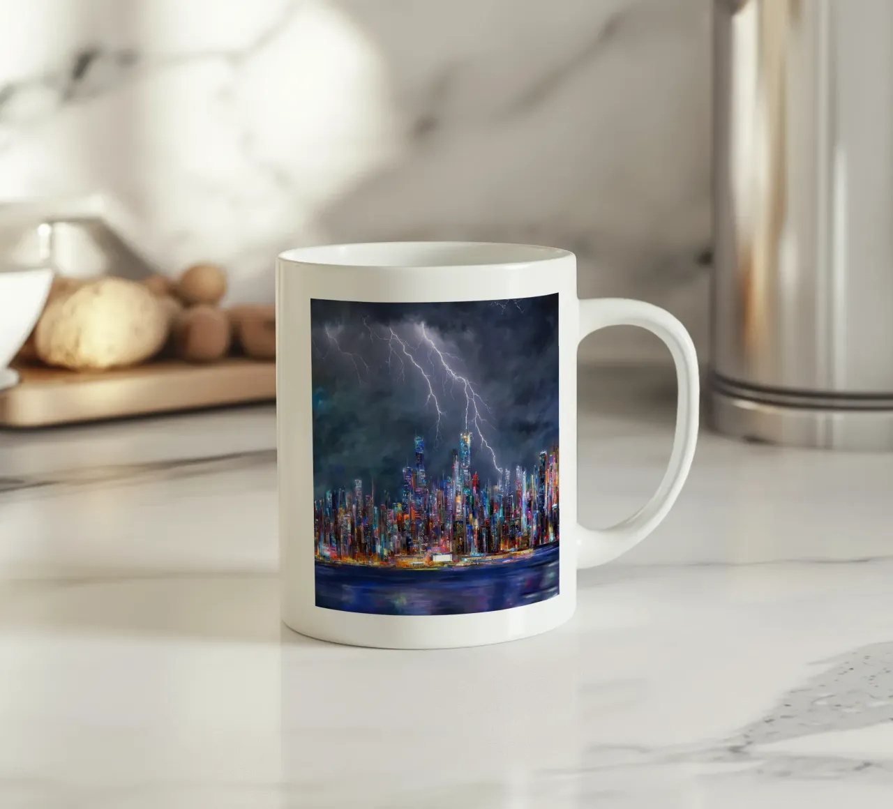 skyline di new york tazza in ceramica da ARTVI-SHOP