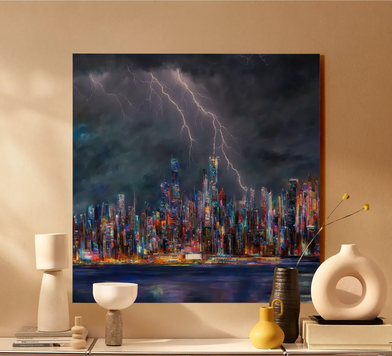 skyline di new york plexiglass da 🎁 ARTVI-SHOP