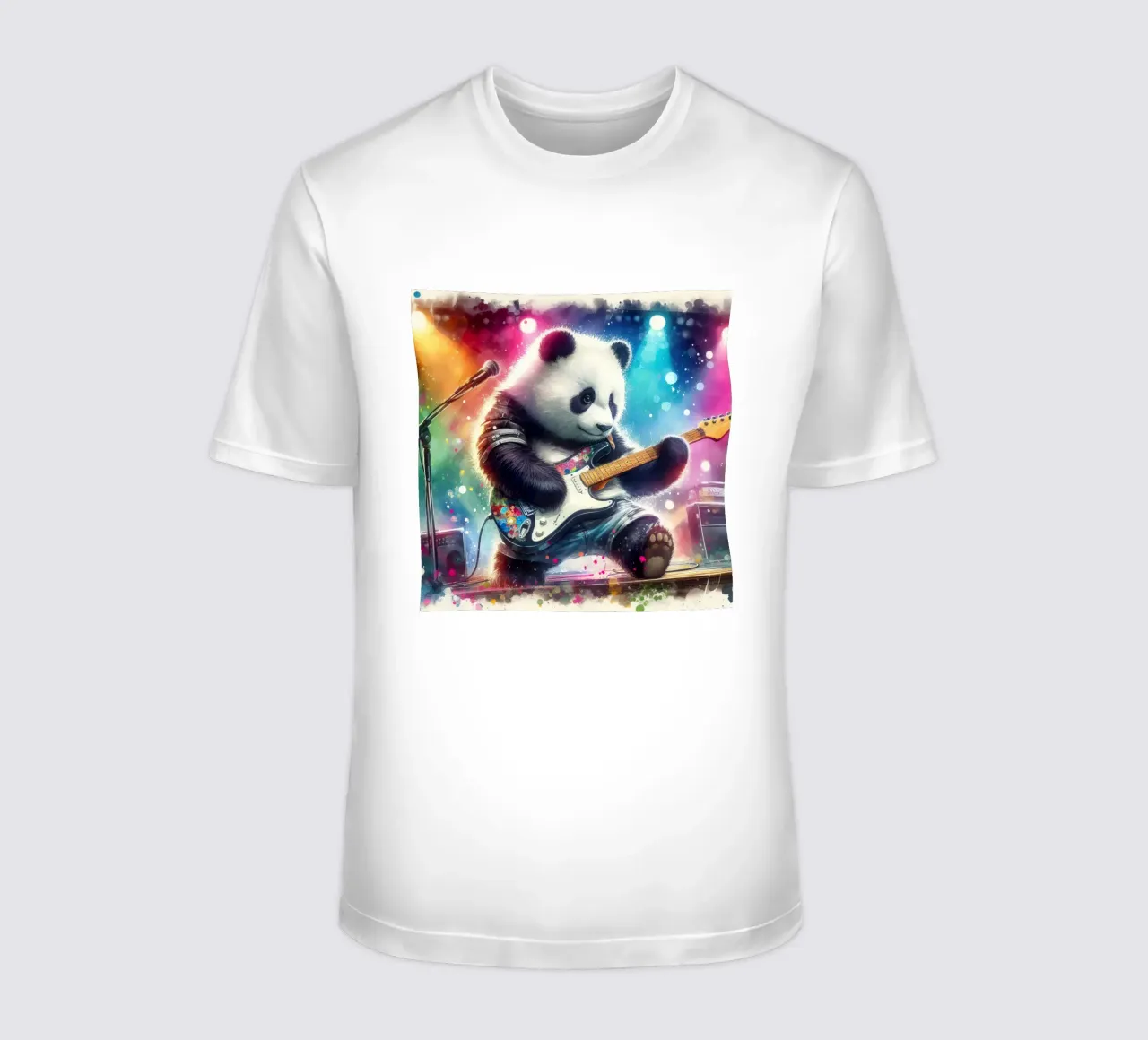 Panda bear in concert t-shirt by 🎁 ARTVI-SHOP