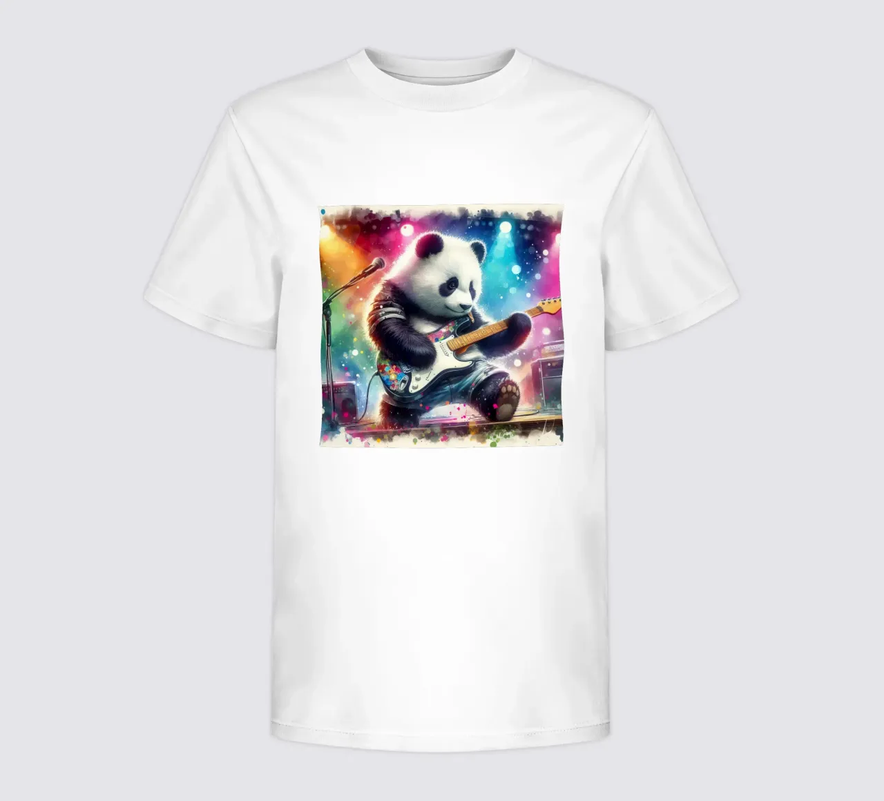 Panda bear in concert kids t-shirt by 🎁 ARTVI-SHOP