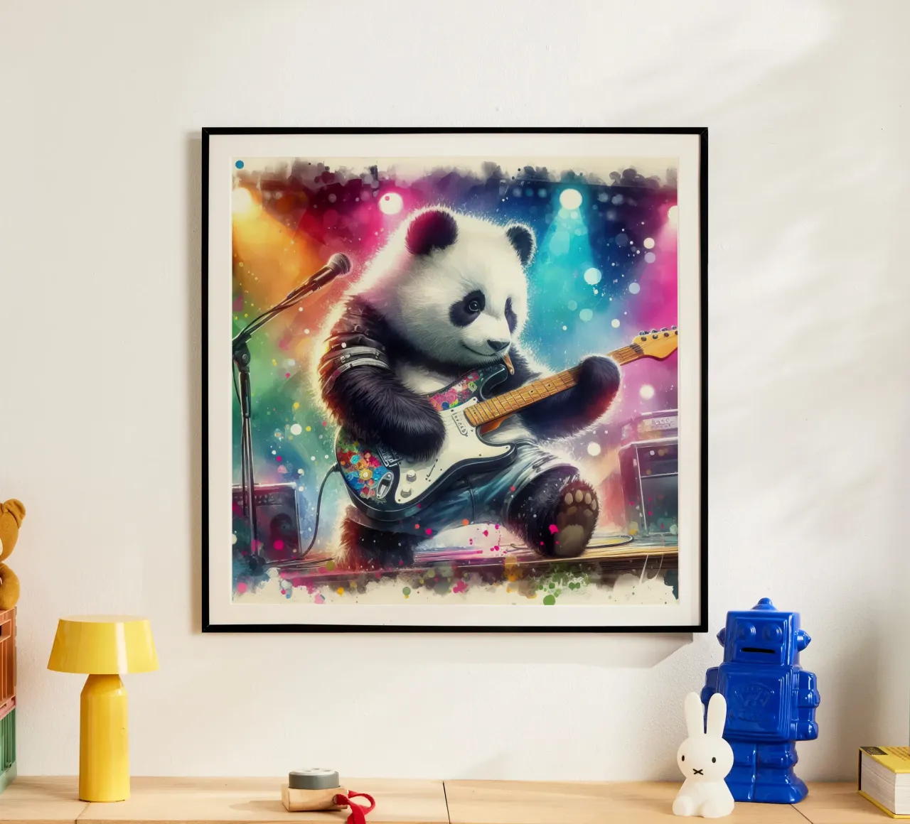 Pandabär im Konzert Hahnemühle von 🎁 ARTVI-SHOP