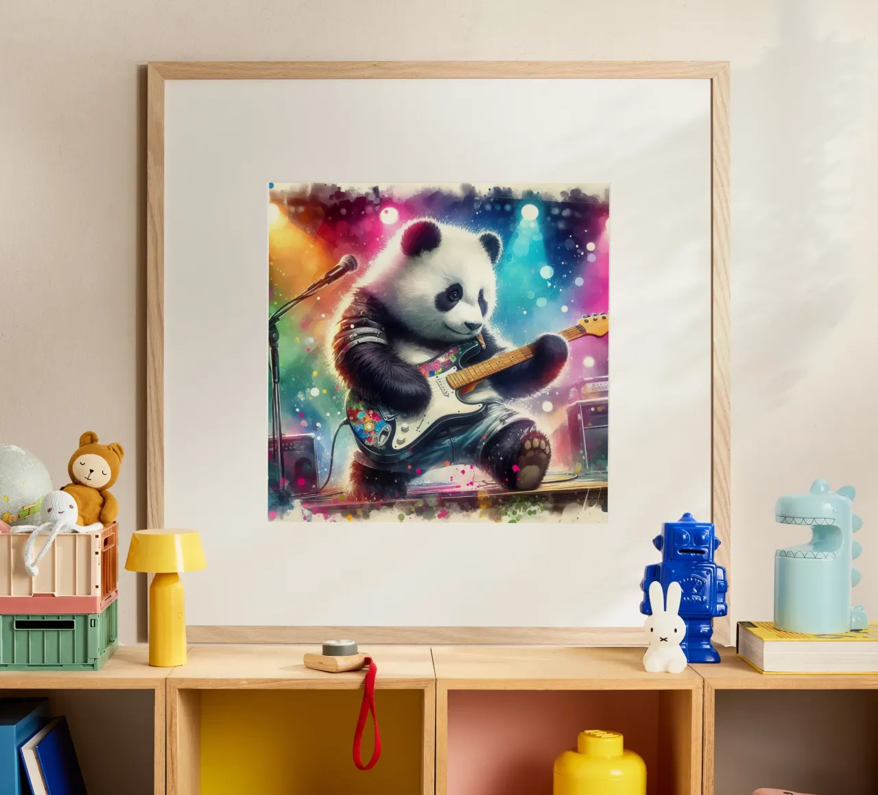 Pandabär im Konzert Hahnemühle von 🎁 ARTVI-SHOP