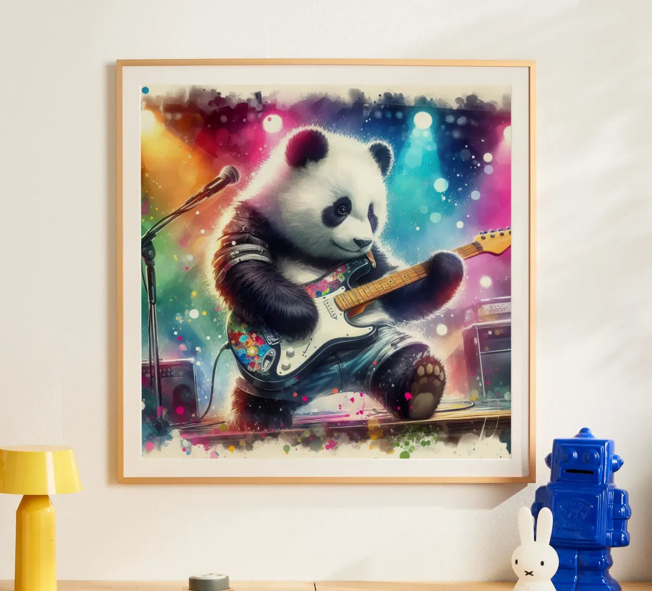 Pandabär im Konzert Hahnemühle von 🎁 ARTVI-SHOP