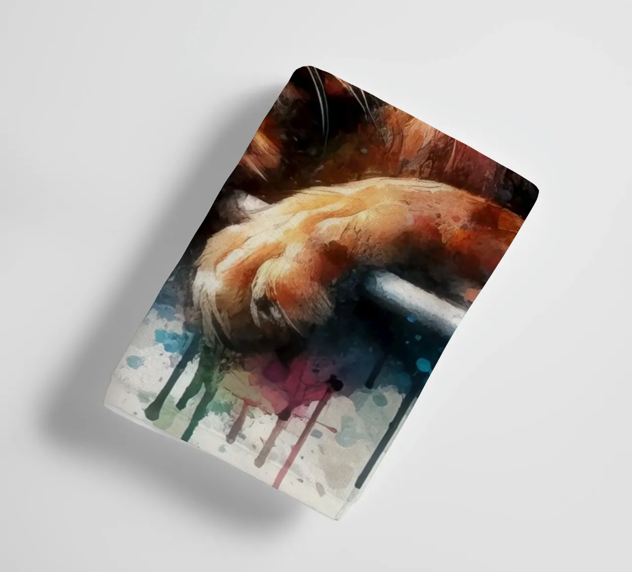 a lion in the window towel by 🎁 ARTVI-SHOP
