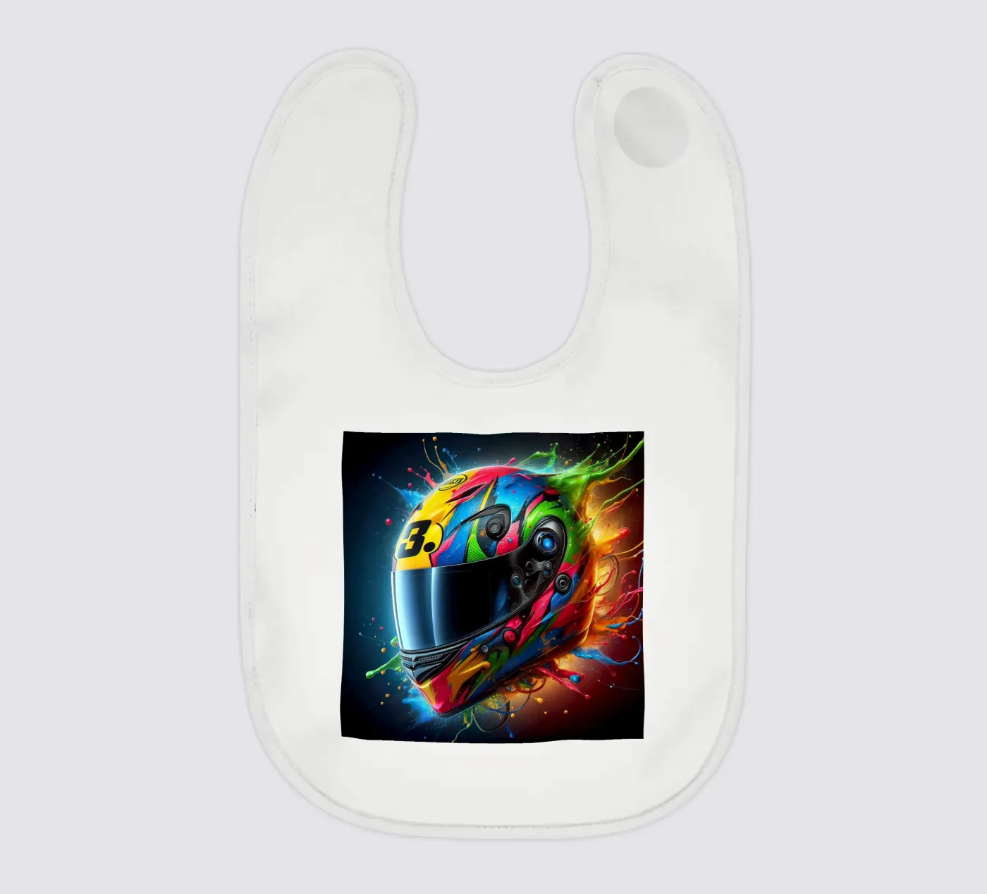 Helmet Babylätzchen von 🎁 NOBELART