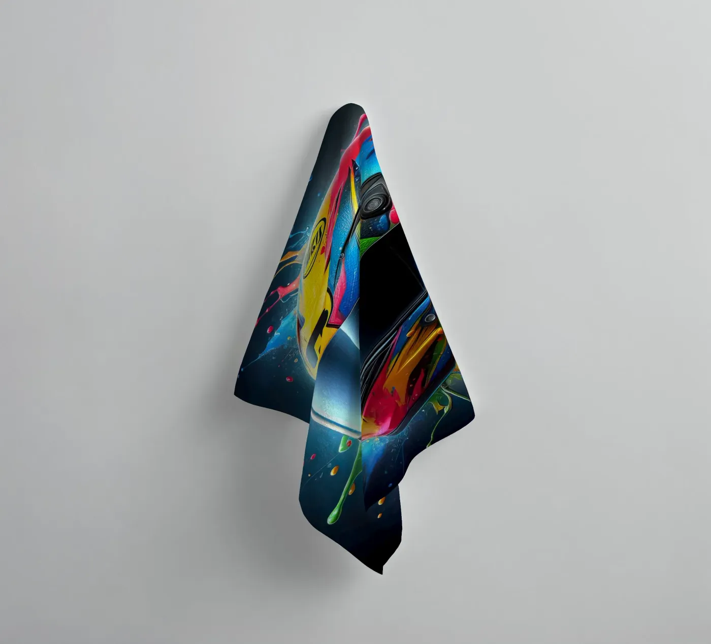 Helmet badhanddoek van 🎁 NOBELART