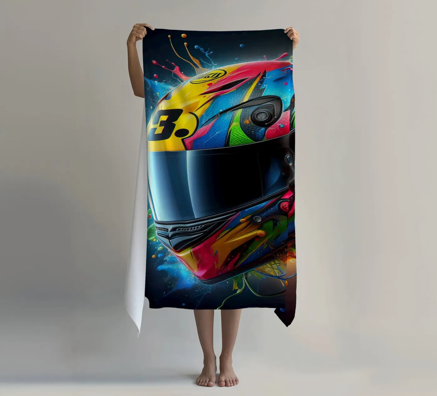 Helm strandhanddoek van 🎁 NOBELART