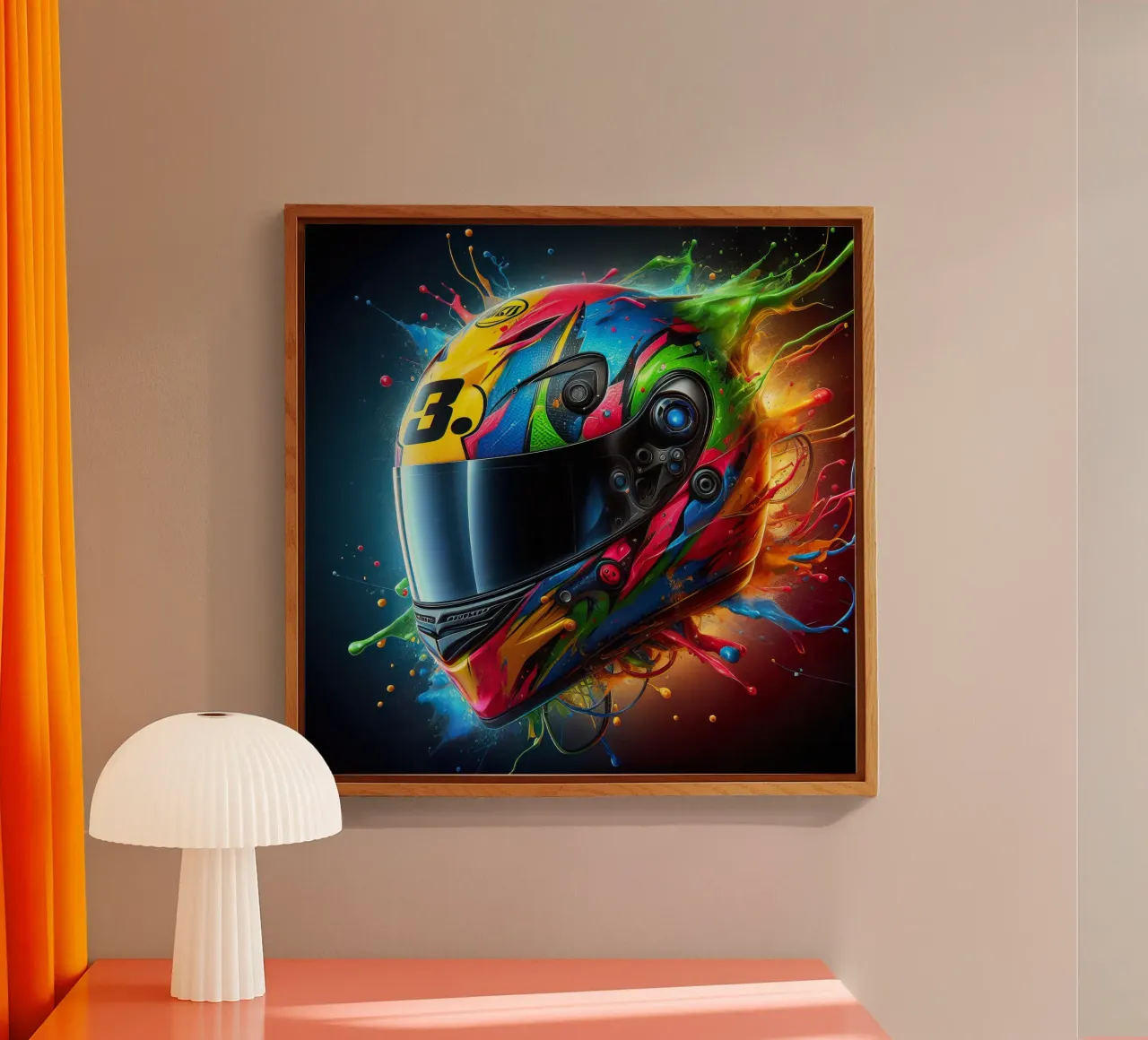 Casco plexiglass da 🎁 NOBELART