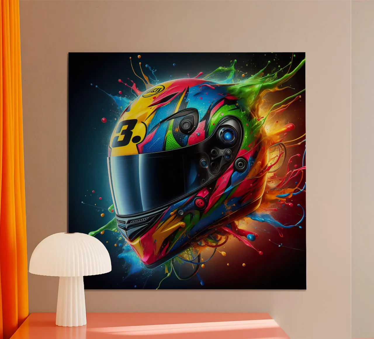 Casco poster da 🎁 NOBELART