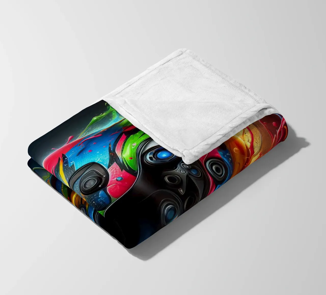 Helmet Fleecedecke von 🎁 NOBELART