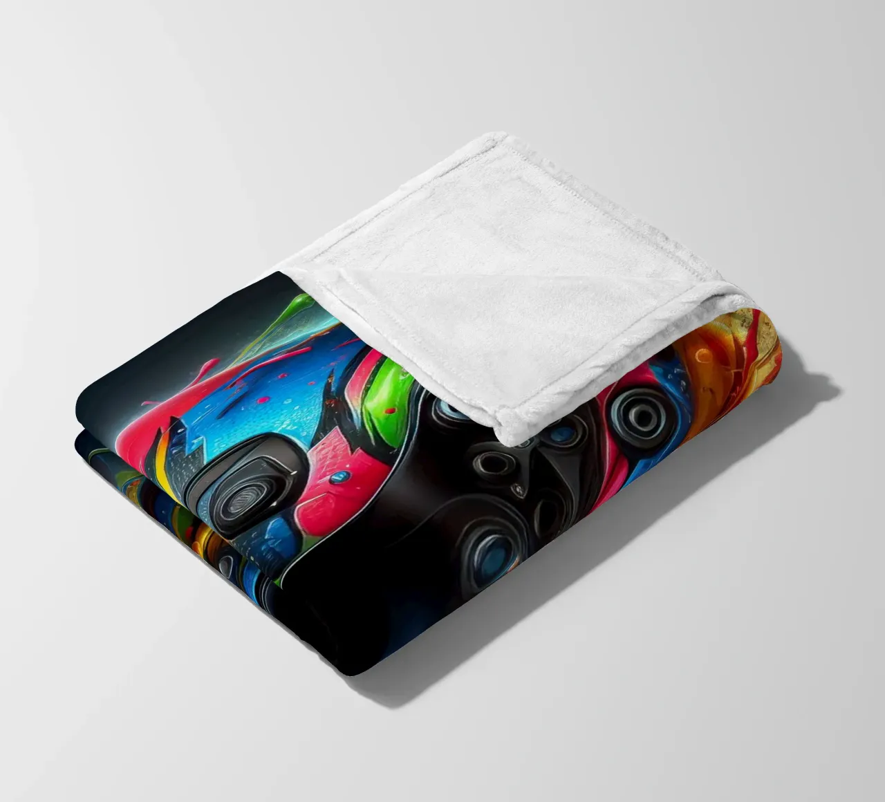 Helmet Fleecedecke von 🎁 NOBELART