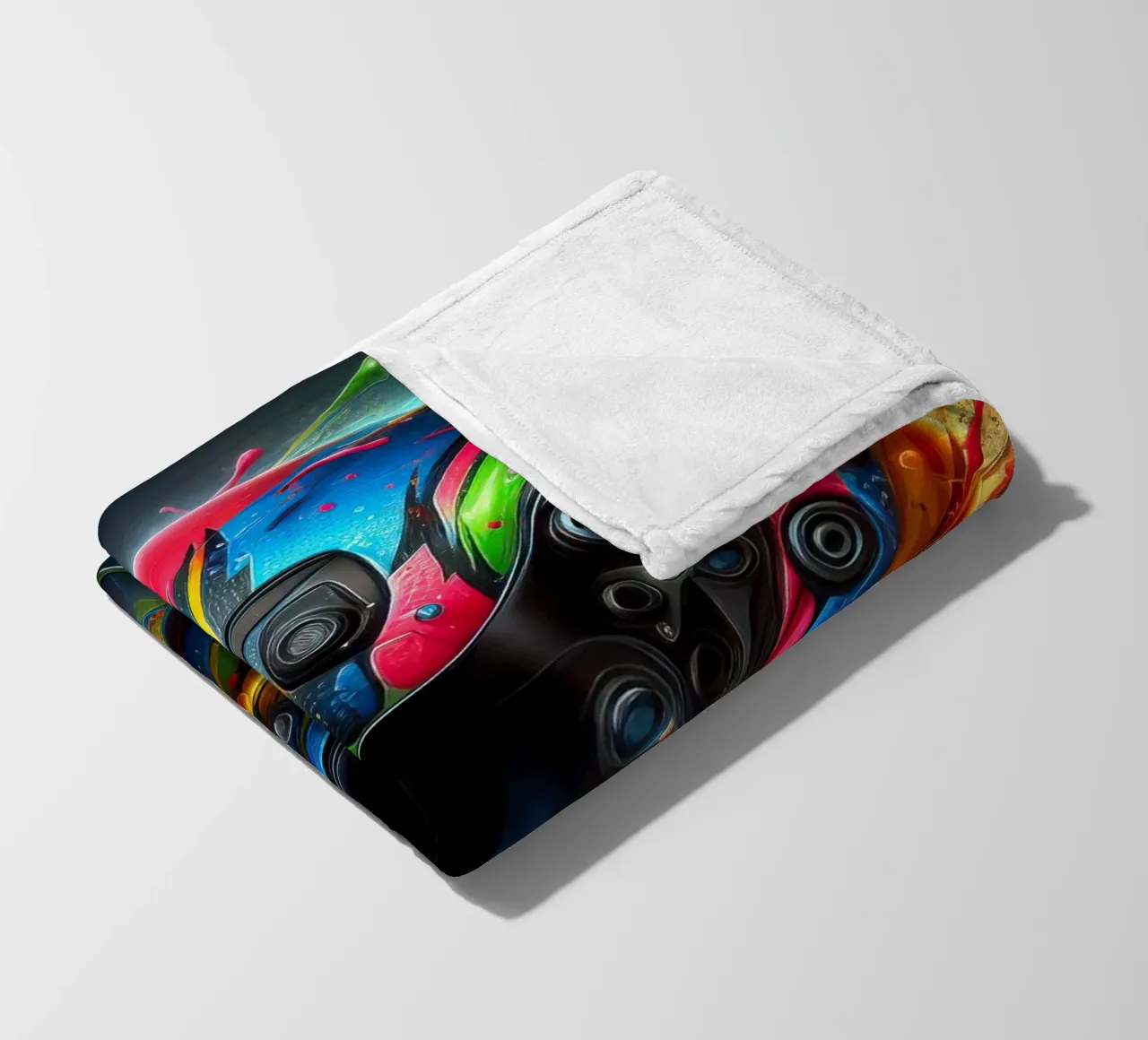 Helmet Fleecedecke von 🎁 NOBELART