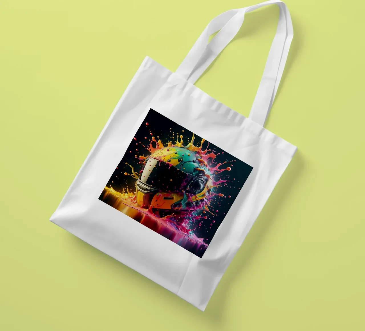 Helmet tote bag by 🎁 ARTVI-SHOP