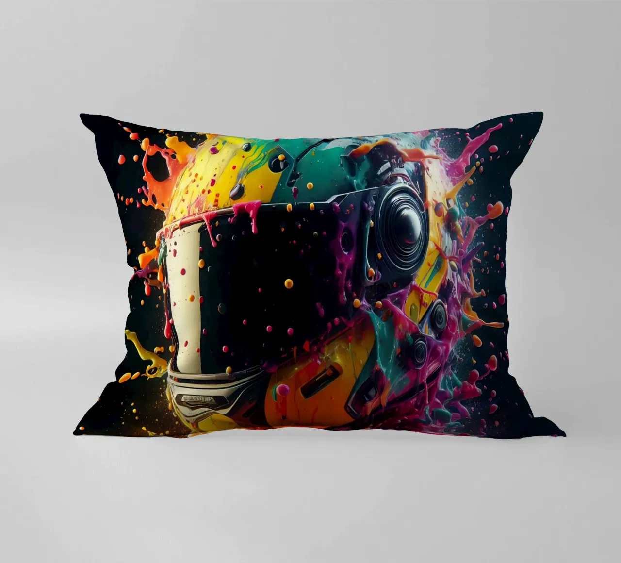 Helmet decorative cushion by 🎁 ARTVI-SHOP