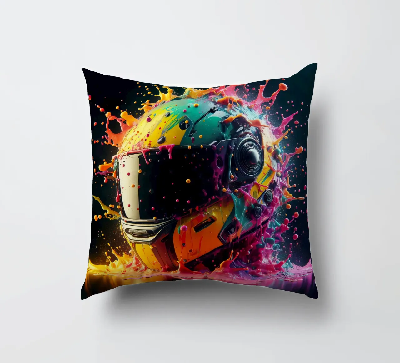 Helmet decorative cushion by 🎁 ARTVI-SHOP