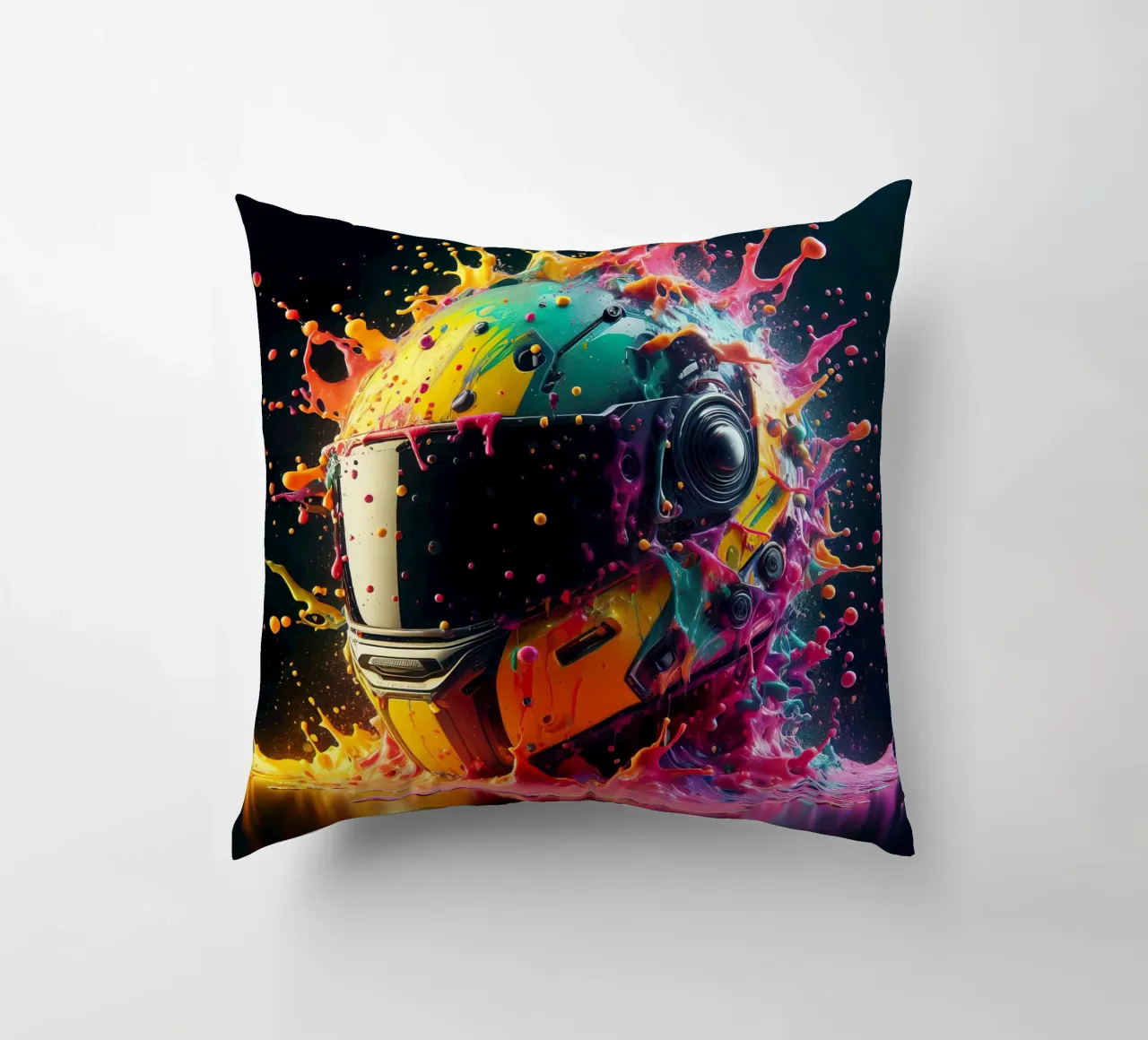 Helmet decorative cushion by 🎁 ARTVI-SHOP