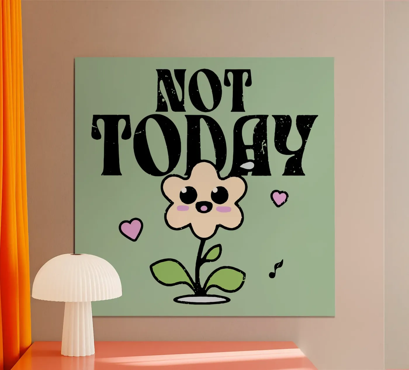 Not Today poster by Gunawan Rb