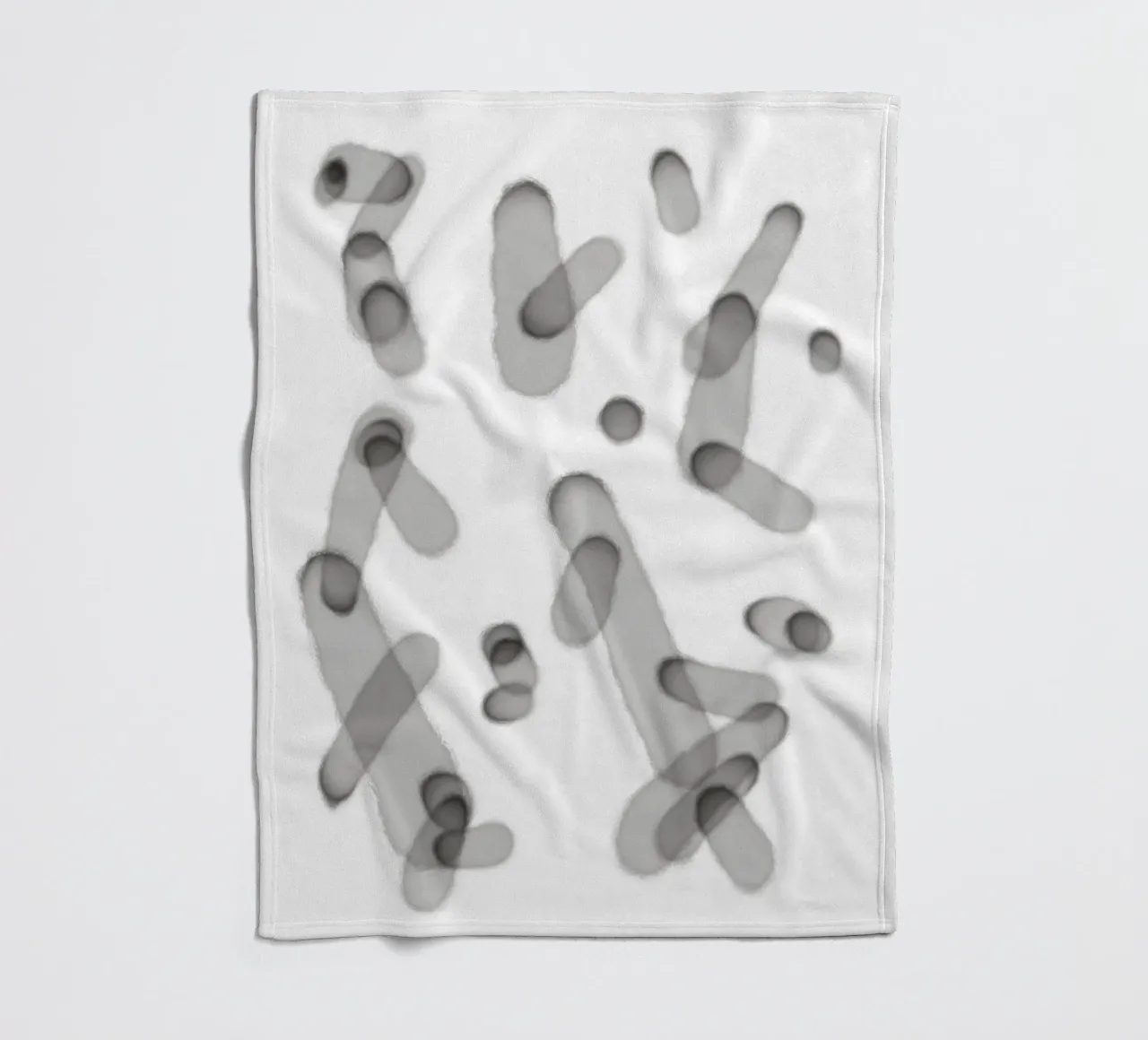 Linee minimali stratificate 1 coperta in pile da Studio B
