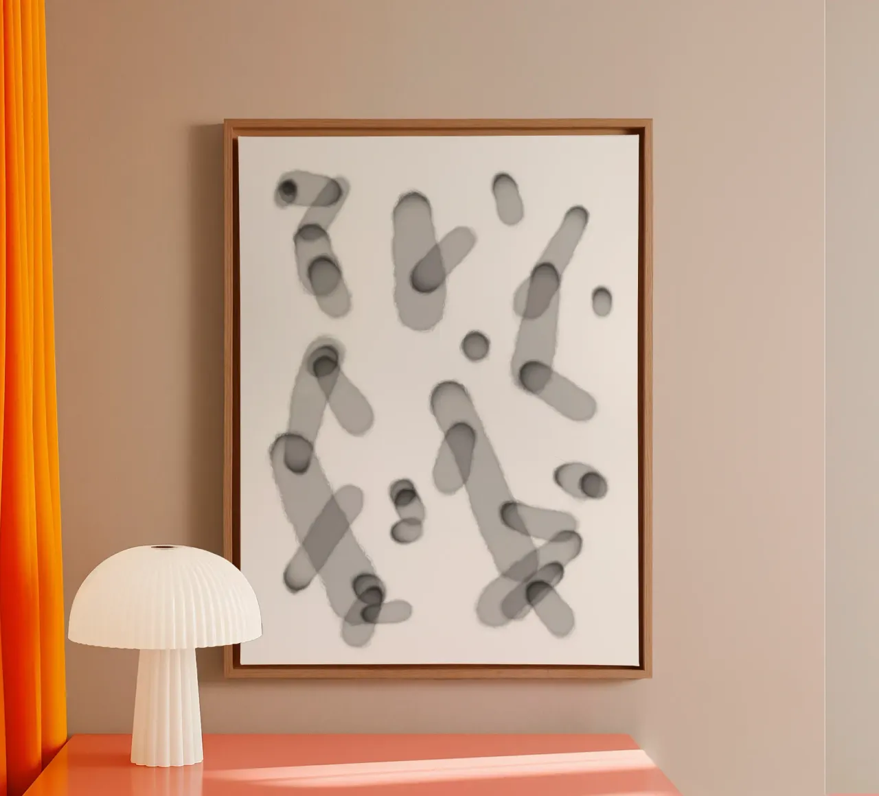 Minimal Layered Lines 1 canvas by Studio B