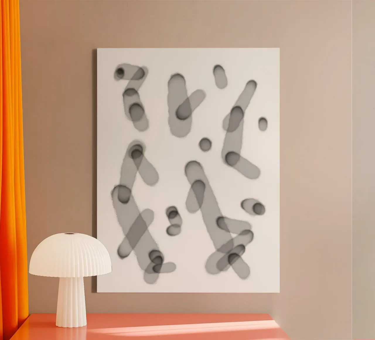 Minimal Layered Lines 1 canvas by Studio B