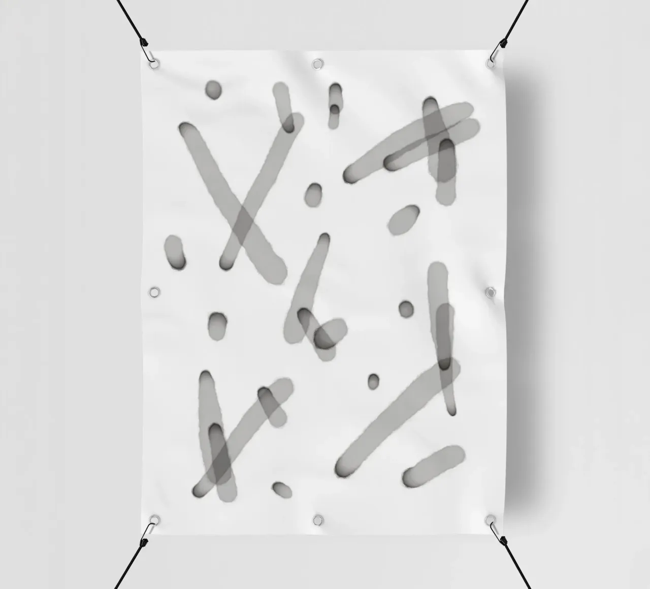 Linee minimali stratificate 2 telo in pvc da Studio B