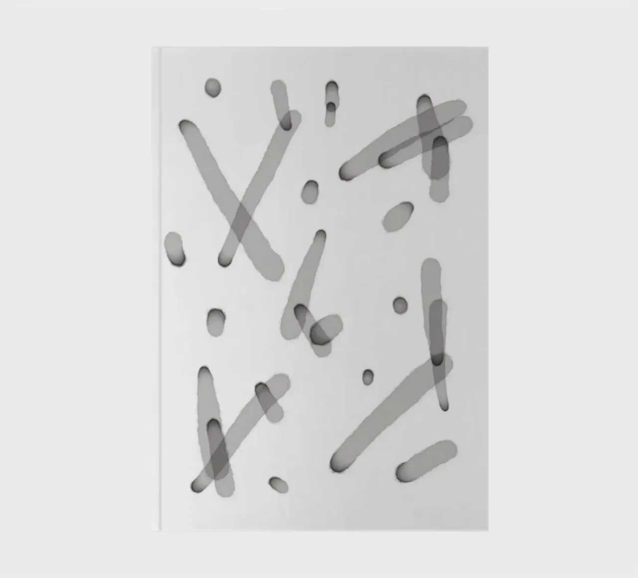 Minimal Layered Lines 2 notebook by Studio B