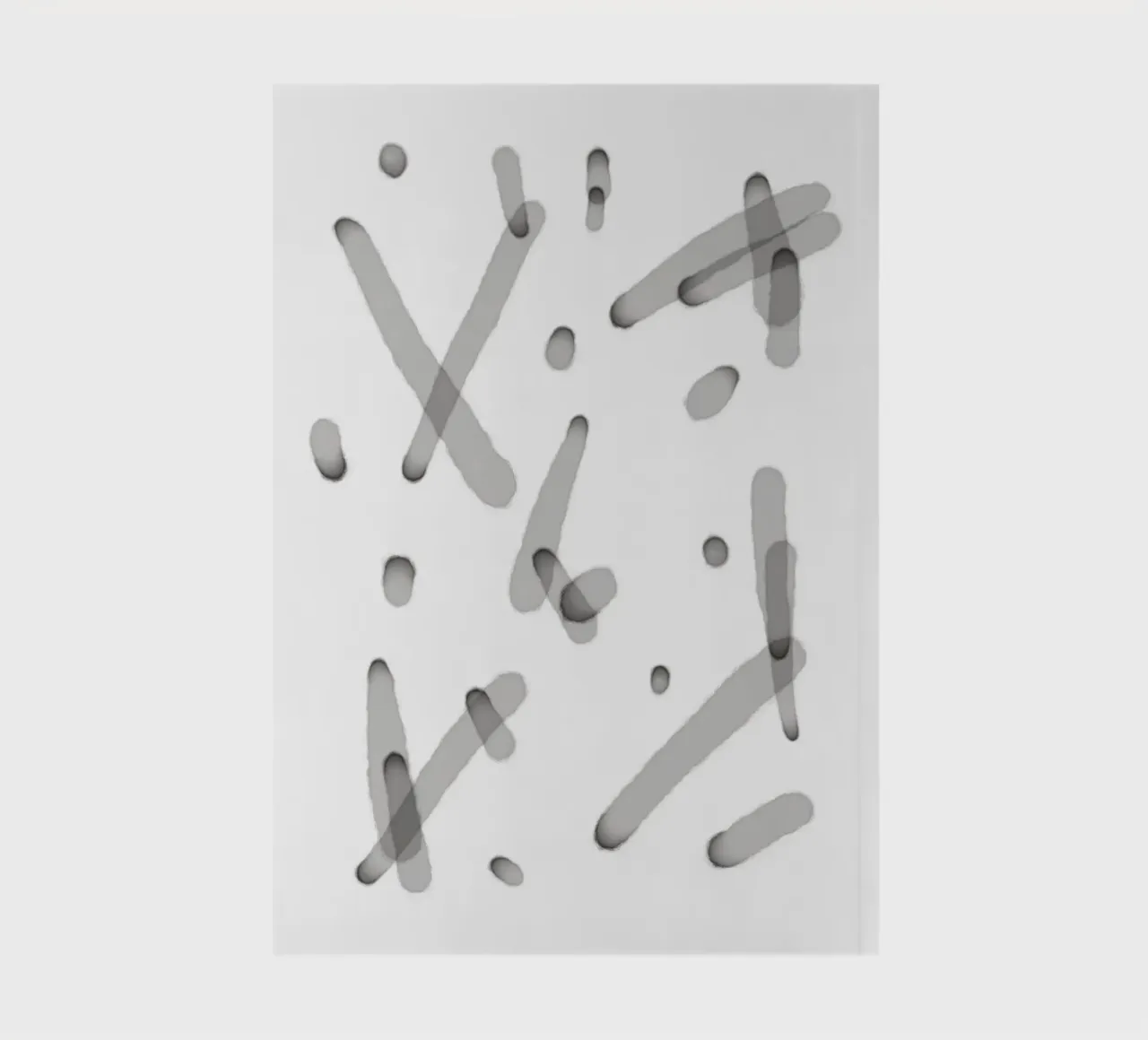 Minimal Layered Lines 2 notebook by Studio B