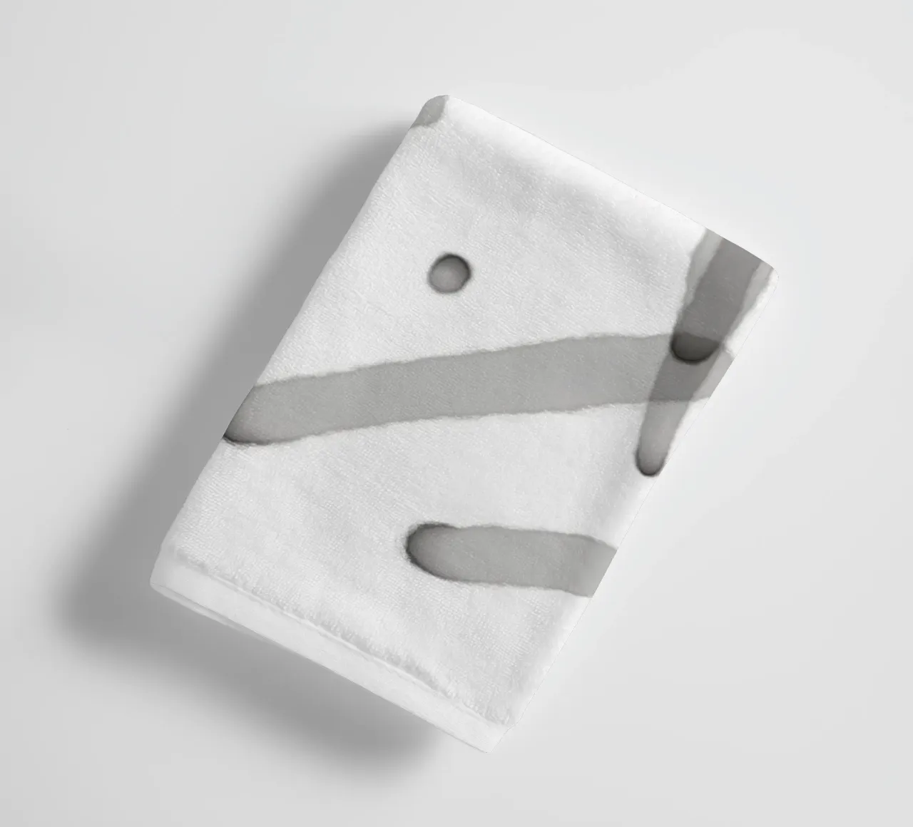 Minimal Layered Lines 2 towel by Studio B